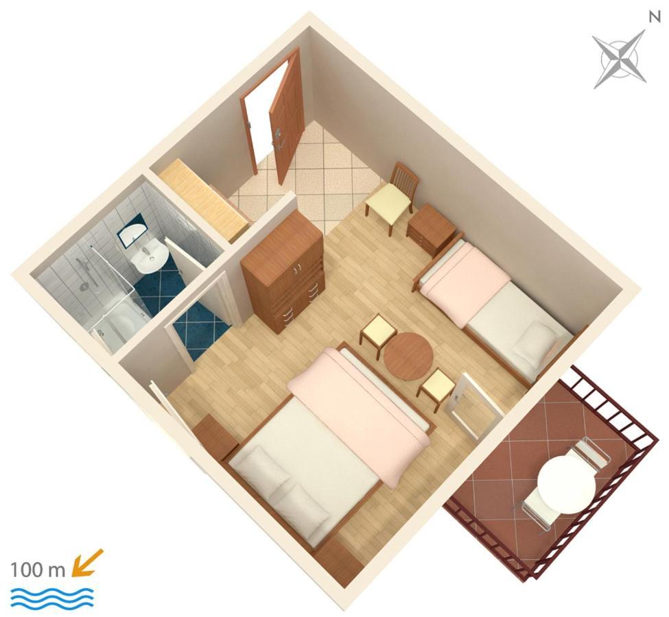 Apartments By The Sea Podaca, Makarska - 516 Ngoại thất bức ảnh